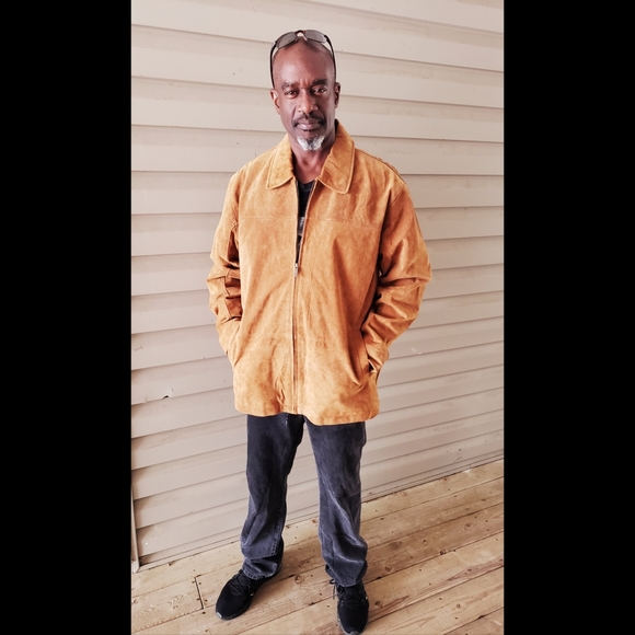 BLACK FRIDAY SALE!!!!                 Men's Suede Jacket - Picture 4 of 7